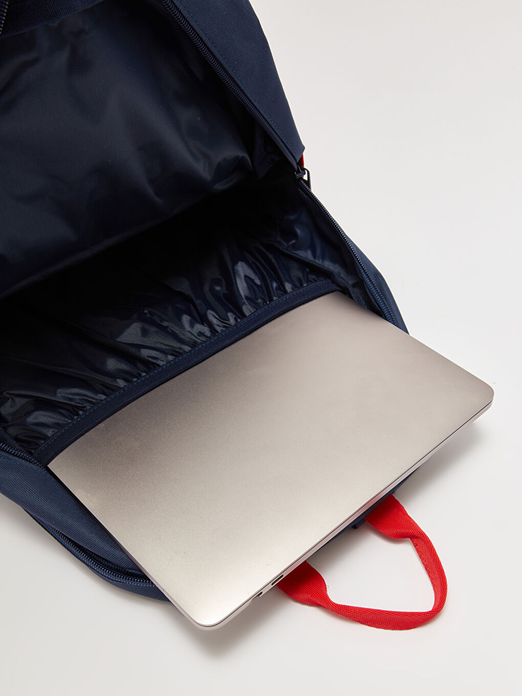 Lacivert Yazı Nakışlı Erkek Çocuk Okul Çantası-3