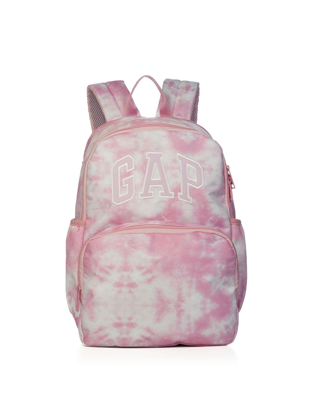 Pembe Yazı Nakışlı Kız Çocuk Okul Çantası