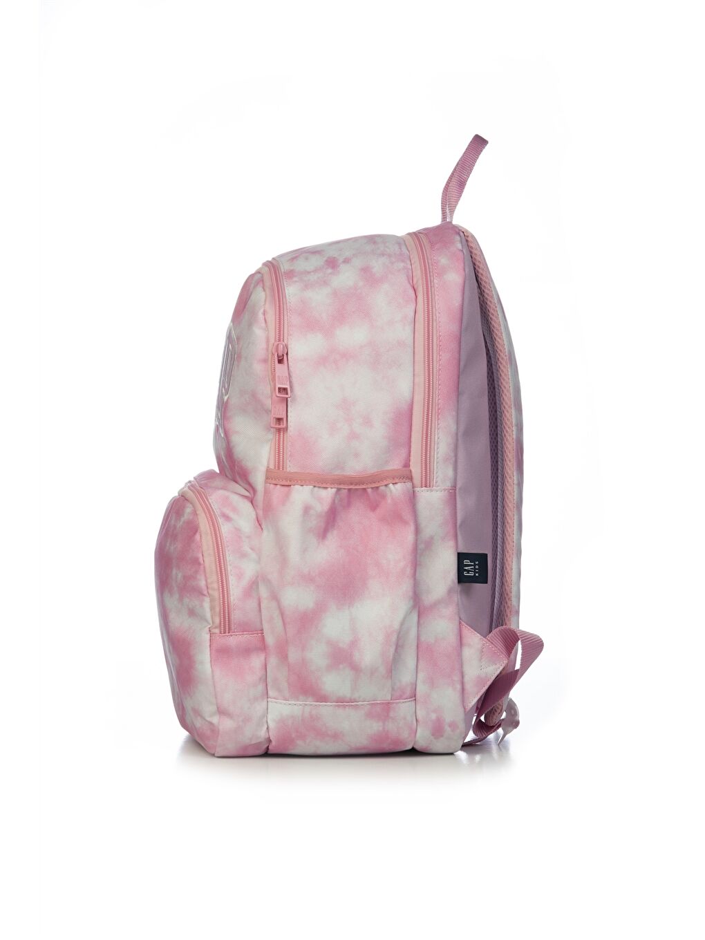 Pembe Yazı Nakışlı Kız Çocuk Okul Çantası-1