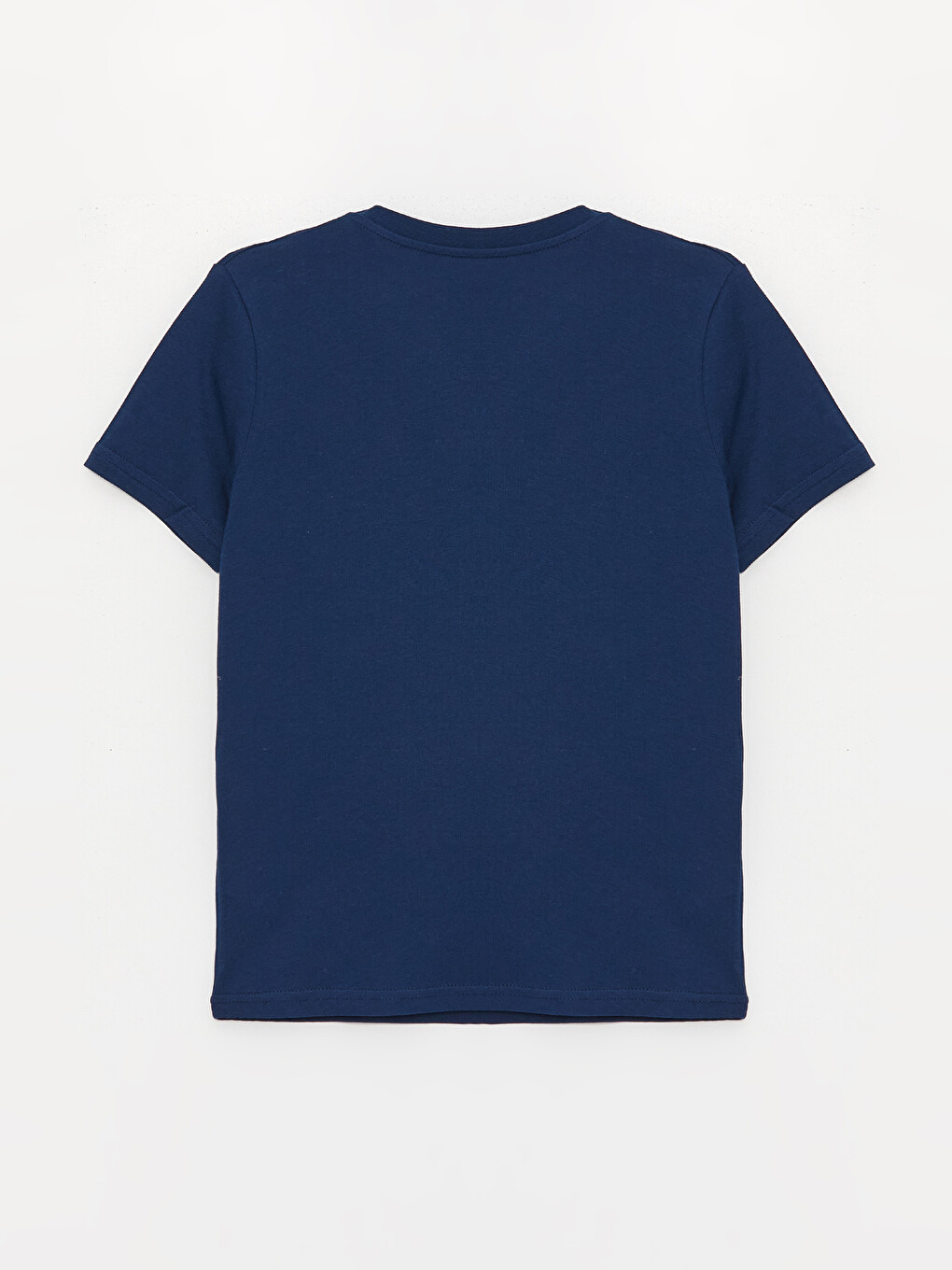Tricou Pentru Băieți Cu Guler Rotund Și Mânecă Scurtă Basic-1