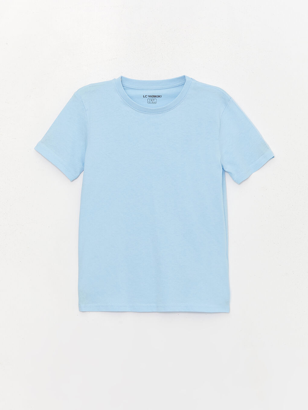 Mavi Bisiklet Yaka Basic Kısa Kollu Erkek Çocuk Tişört