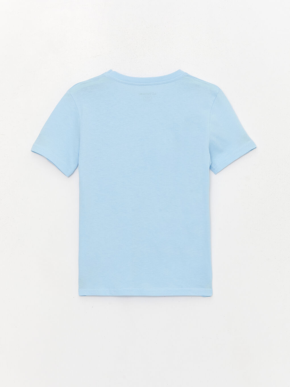 Mavi Bisiklet Yaka Basic Kısa Kollu Erkek Çocuk Tişört-1