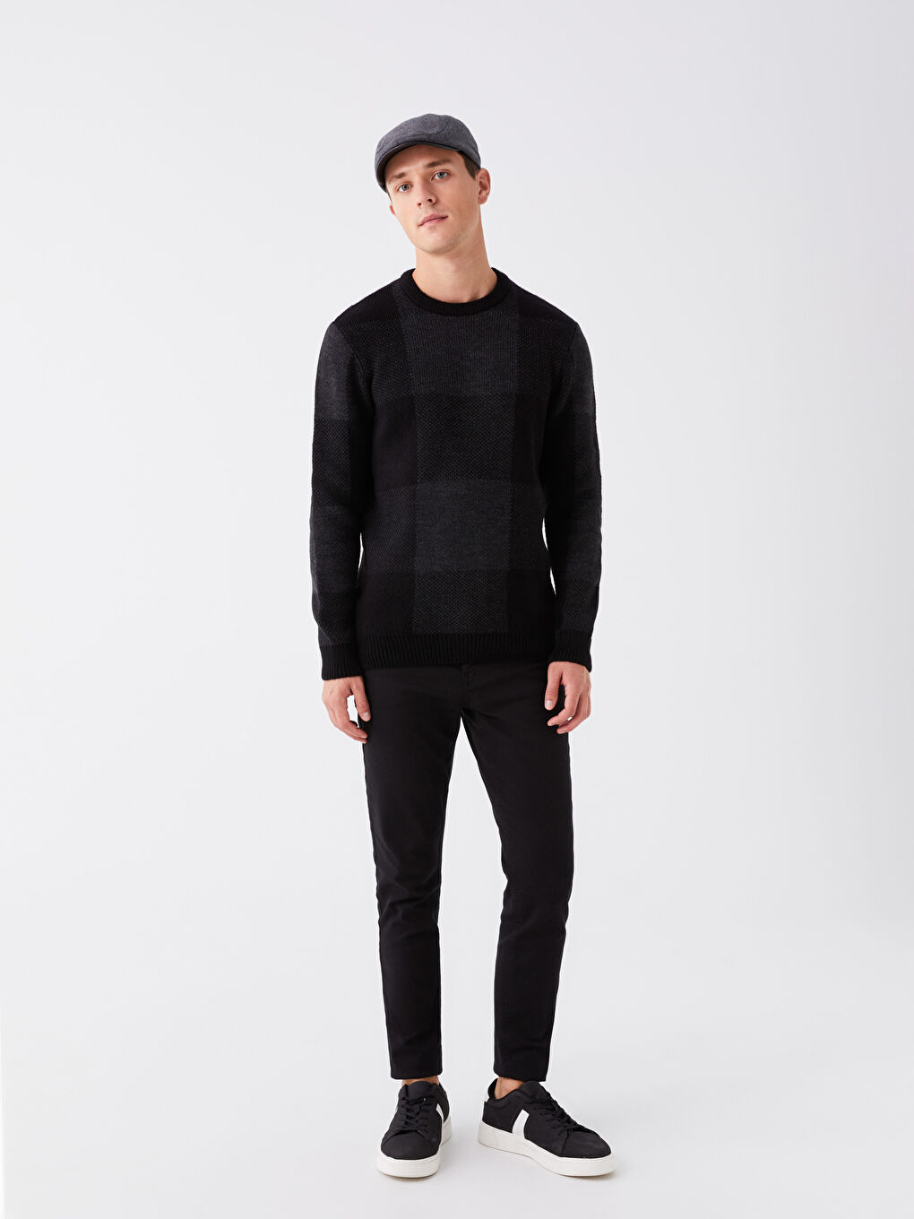 Antrasit Erkek Şapka-1