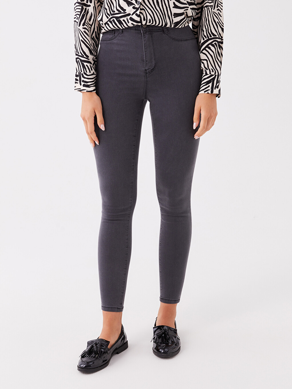 High Waisted Jupiter Super Skinny Fit Women's Jeans-2