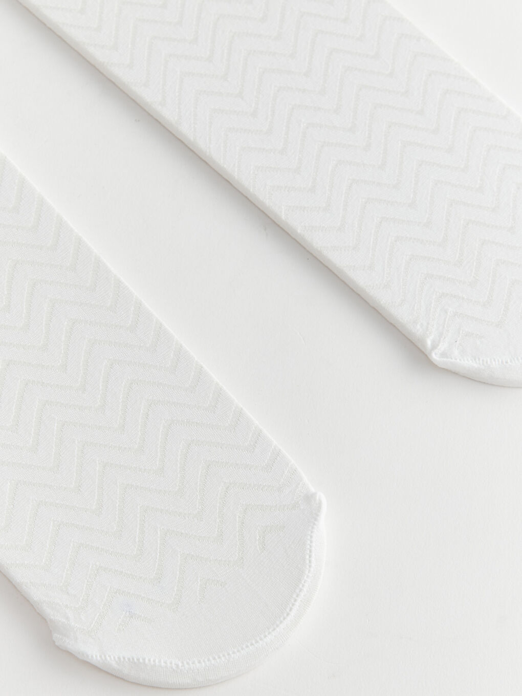 Pembe Beli Lastikli Basic Kız Bebek Külotlu Çorap 2'li-2