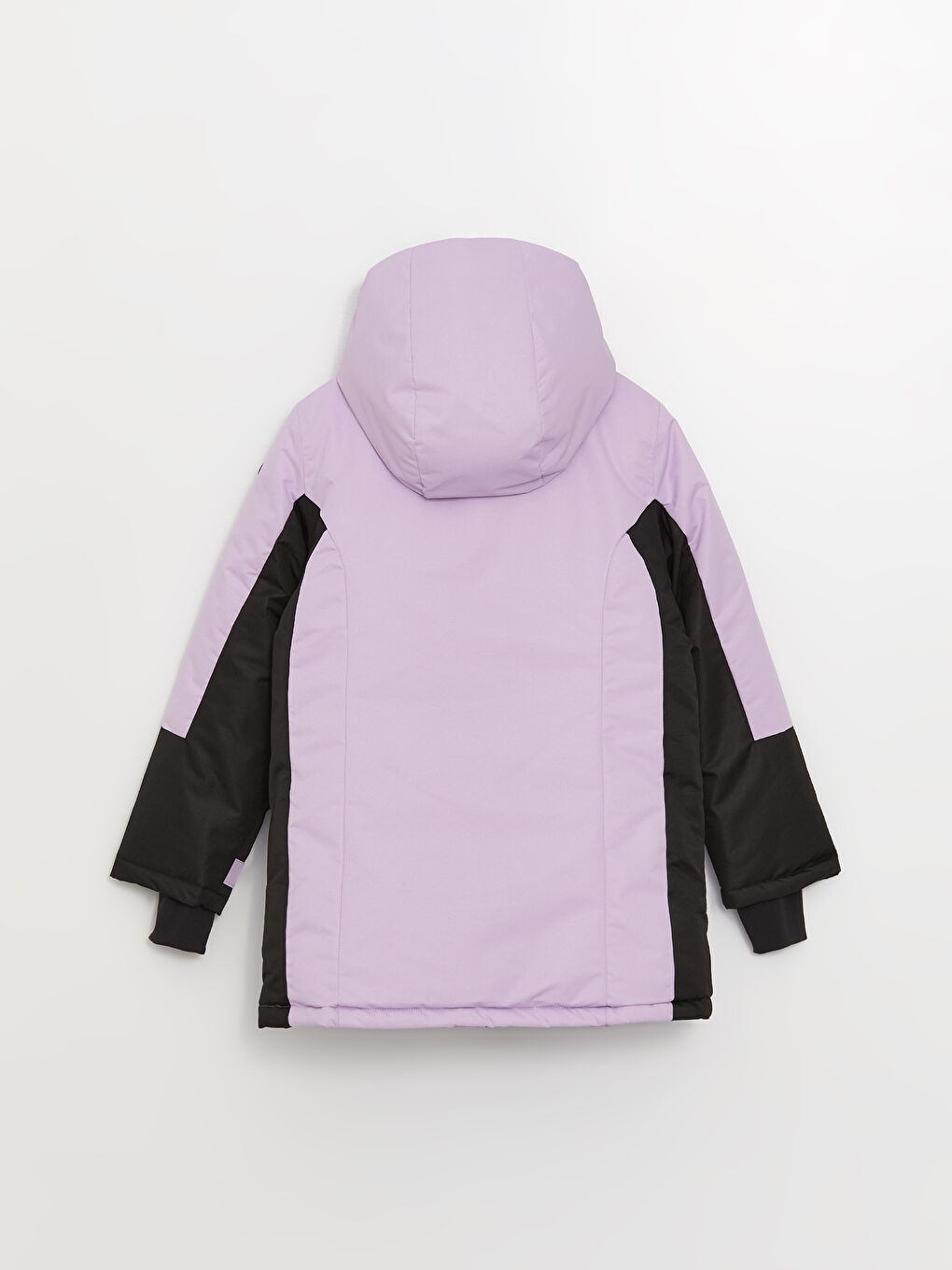 კაპიუშონიანი გოგონებისთვის სათხილამურო ქურთუკი-1