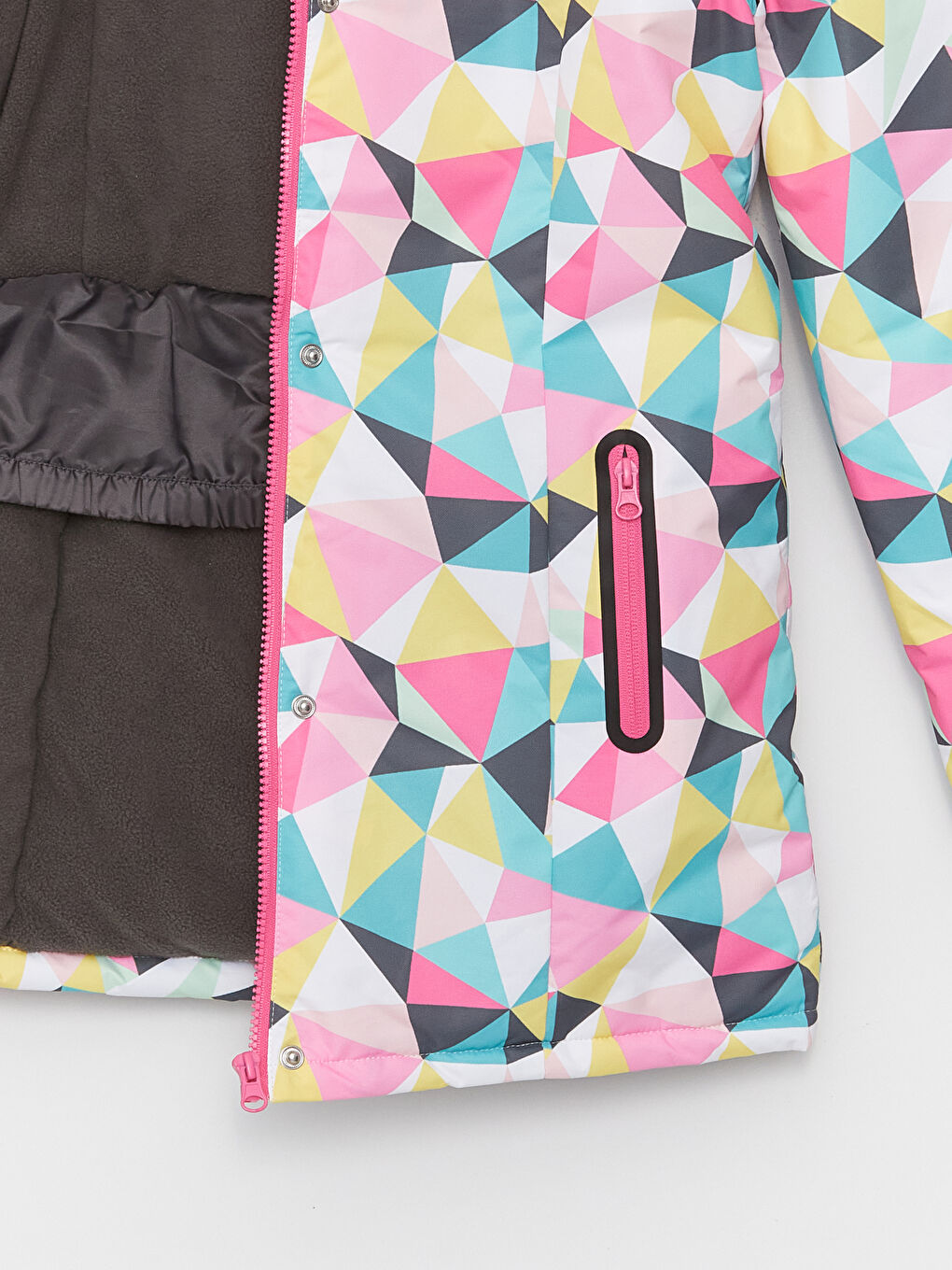 Hooded Girls' Ski Jacket-2