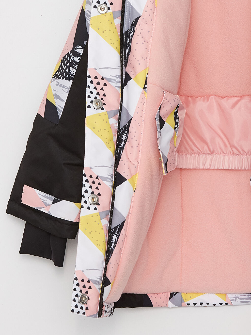 კაპიუშონიანი გოგონებისთვის სათხილამურო ქურთუკი-2