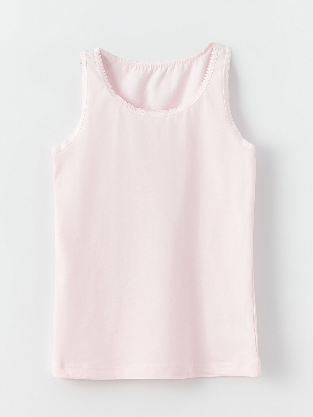 فيست أساسي بياقة دائرية للبنات - مجموعة من 2-3