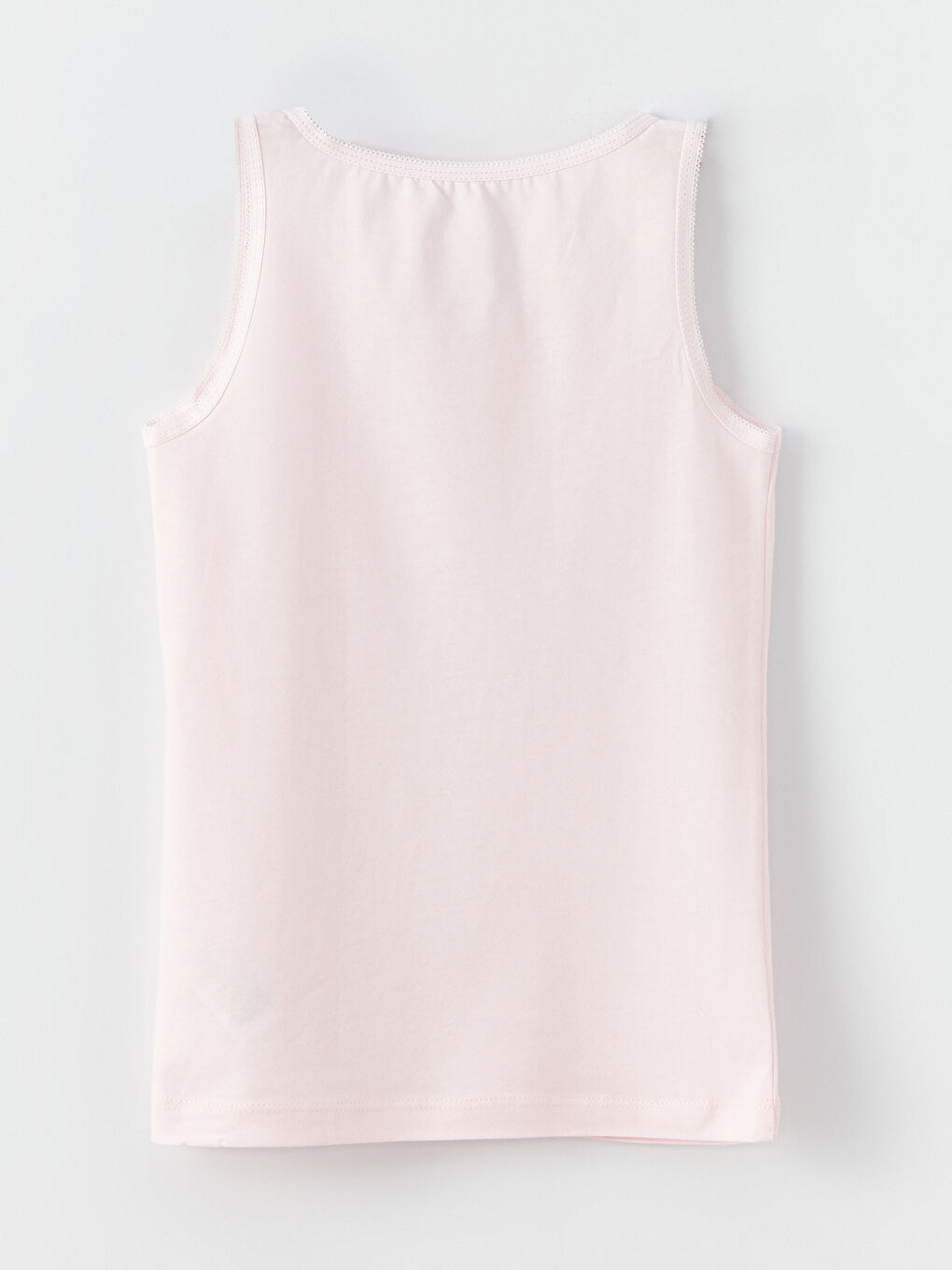 فيست أساسي بياقة دائرية للبنات - مجموعة من 2-4