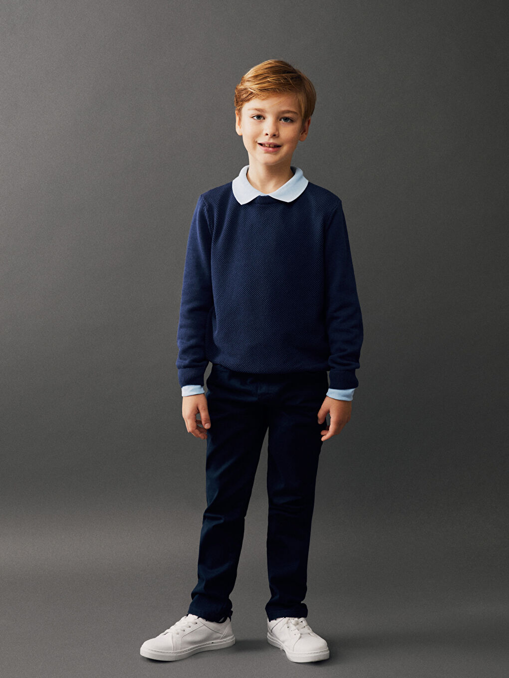 LCW Kids Beli Ayarlanabilir Lastikli Erkek Çocuk Pantolon -W30284Z4-RBY