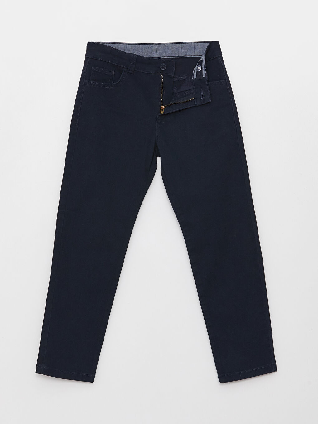 Boys' Trousers with Adjustable Elastic Waist-1