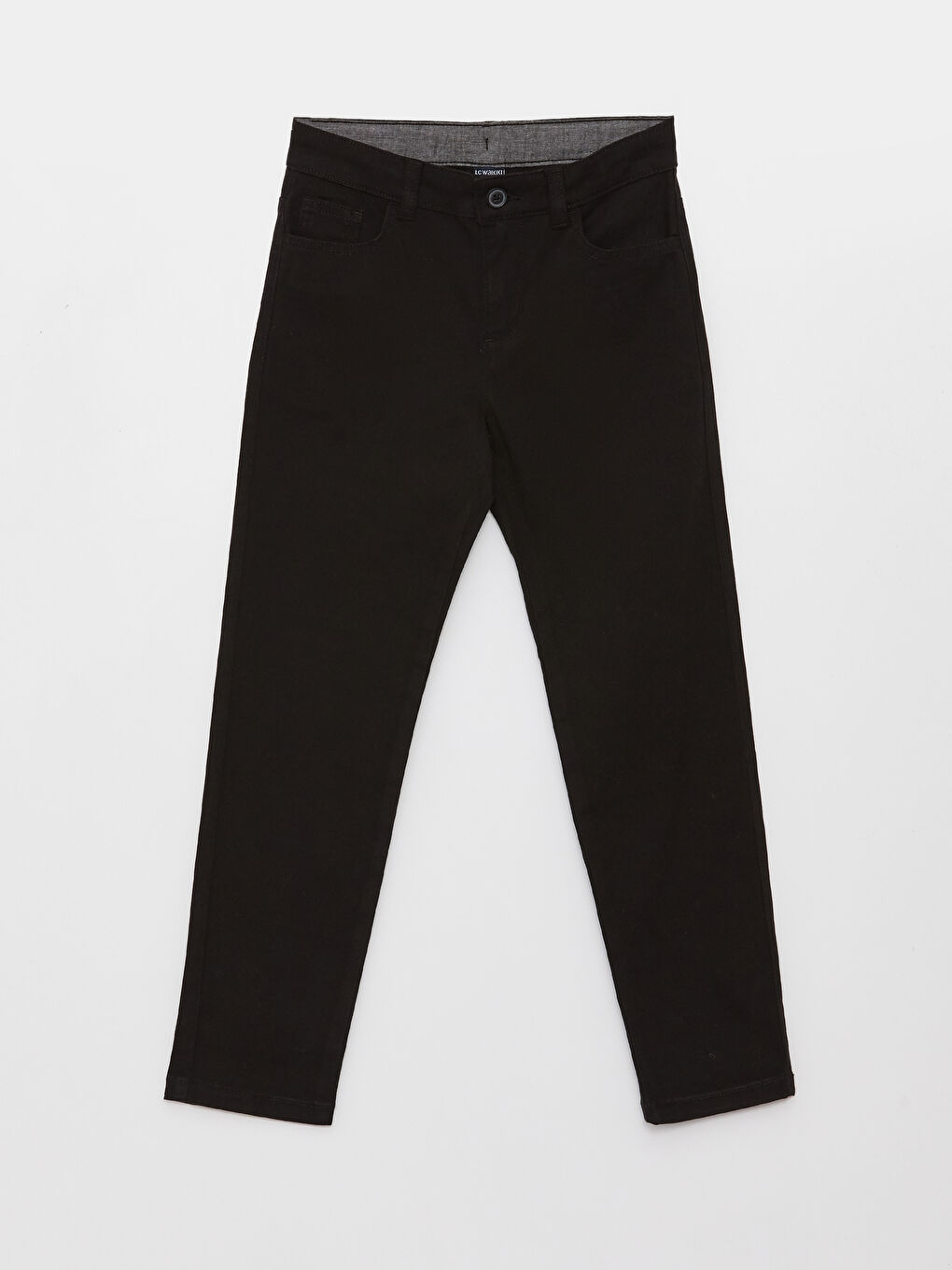 Boys' Trousers with Adjustable Elastic Waist-2