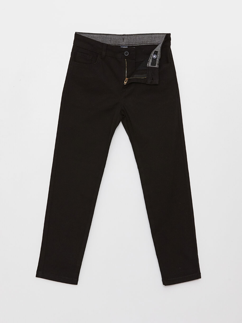 Boys' Trousers with Adjustable Elastic Waist-3