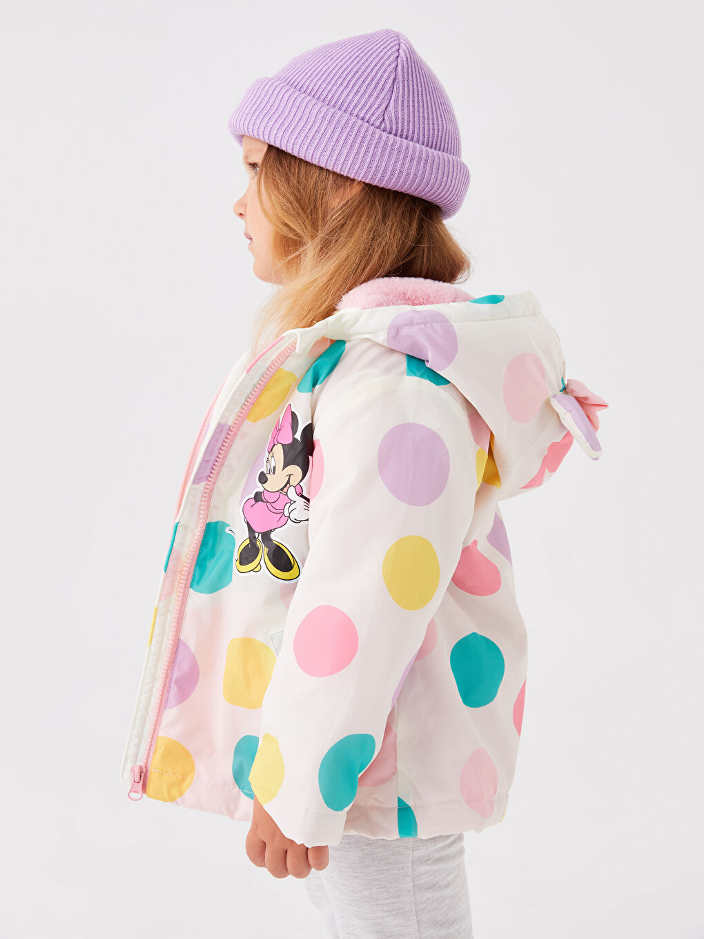 LCW baby Manteau Imprimé Minnie Mouse Bébé Fille -W30311Z1-LRA