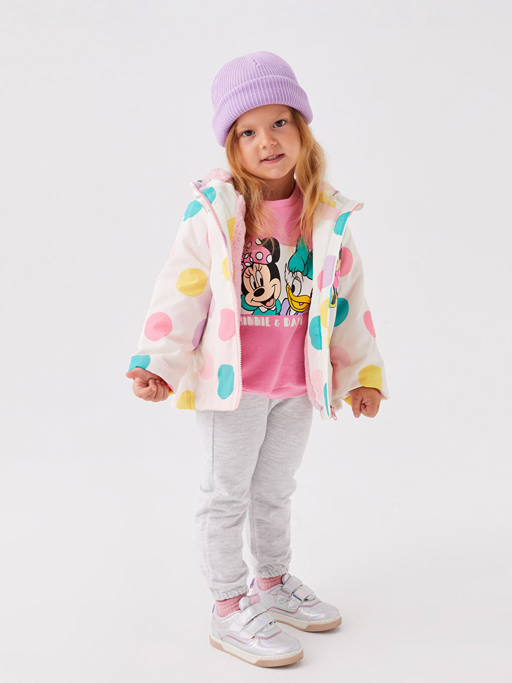 LCW baby Manteau Imprimé Minnie Mouse Bébé Fille -W30311Z1-LRA