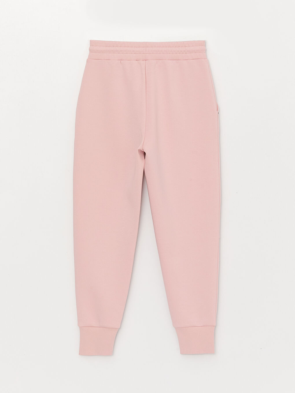 Women's Elasticated Waist Plain Jogger Sweatpants-6