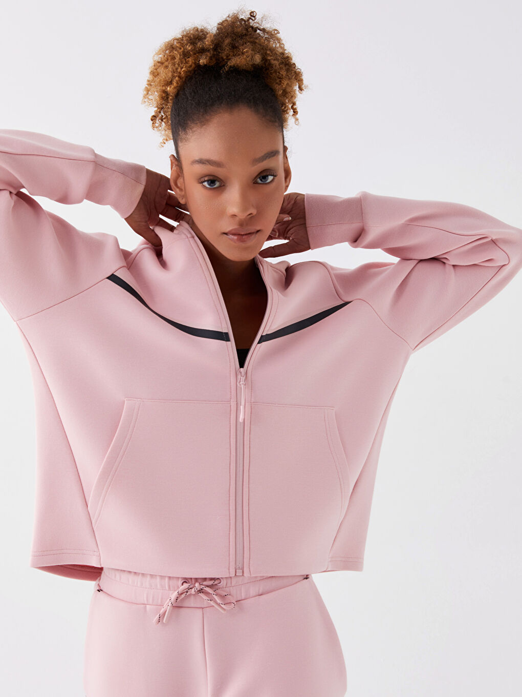 Xside Active Sweat zippé à capuche pour Femmes -W30433Z8-FHR