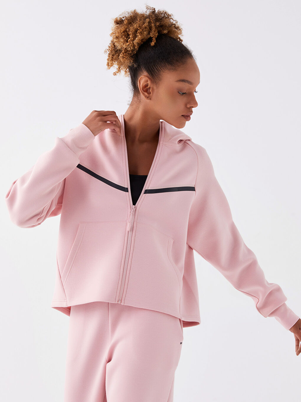 Xside Active Sweat zippé à capuche pour Femmes -W30433Z8-FHR