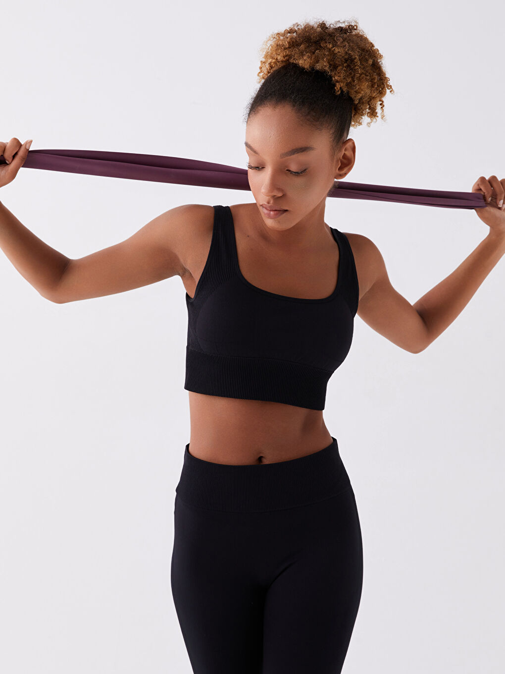 XSIDE ACTIVE Balensiz Pedli Dikişsiz Sporcu Sütyeni -W30434Z8-RQN