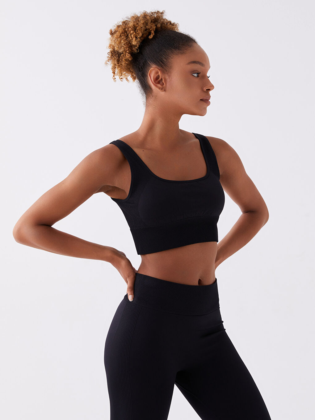 XSIDE ACTIVE Balensiz Pedli Dikişsiz Sporcu Sütyeni -W30434Z8-RQN