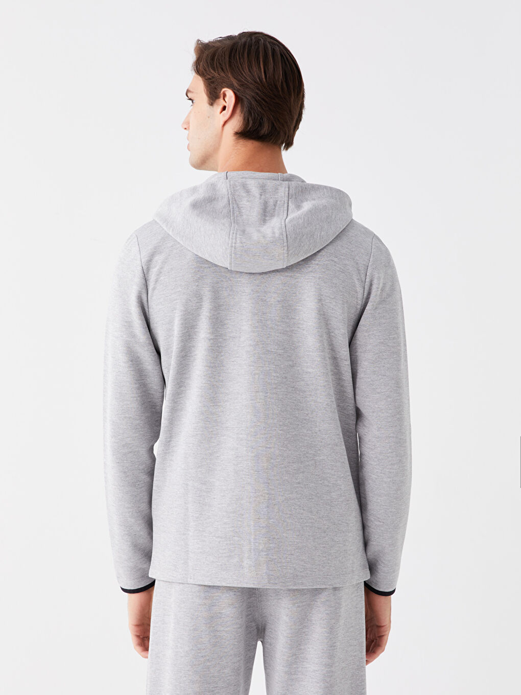 XSIDE ACTIVE Kapüşonlu Uzun Kollu Erkek Spor Hırka -W30439Z8-EEY