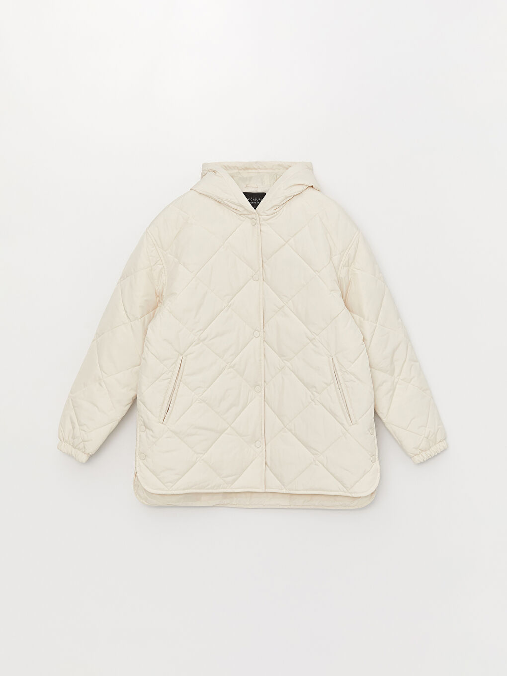 Hooded Quilted Women's Puffer Coat-6