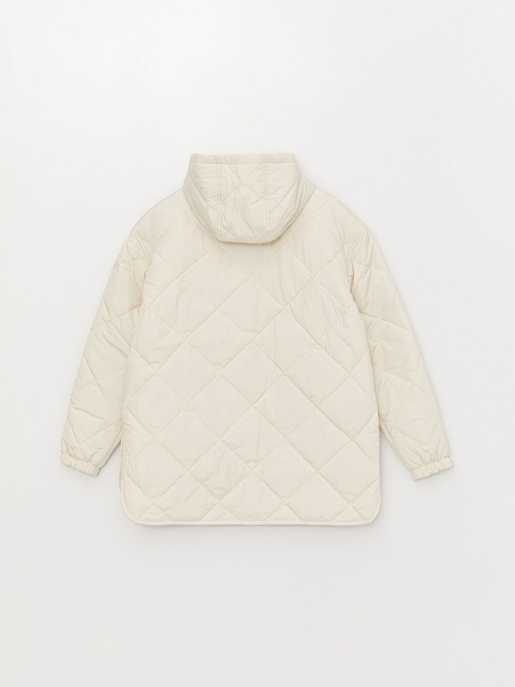 Hooded Quilted Women's Puffer Coat-7