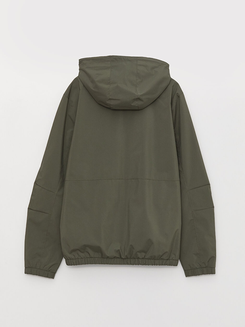 Дождевик с капюшоном стандартного кроя для мужчин-7