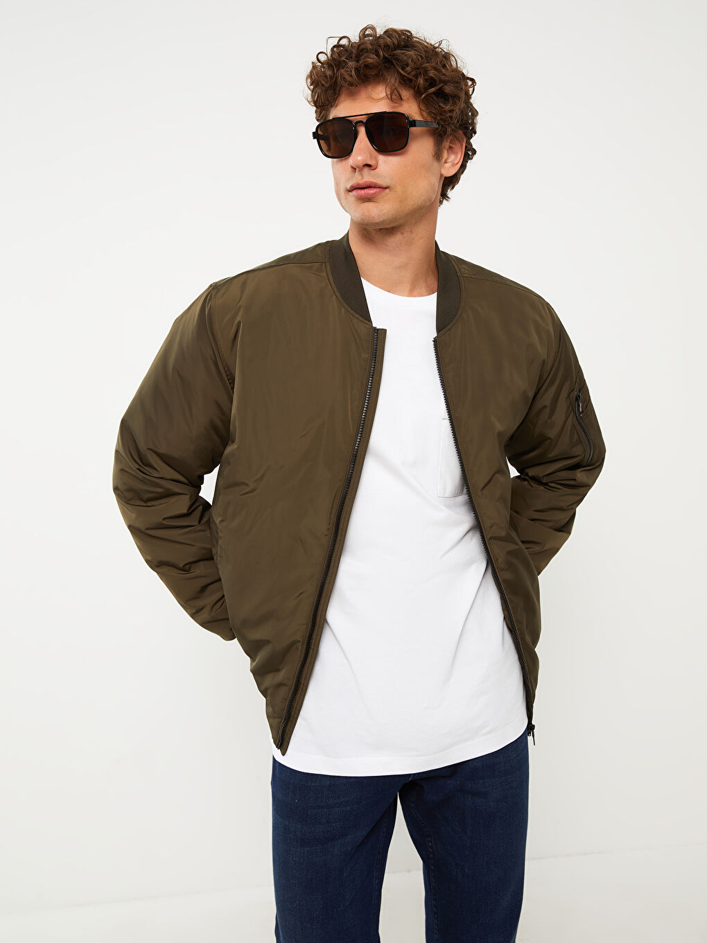 Comfortable Fit College Collar Men's Coat