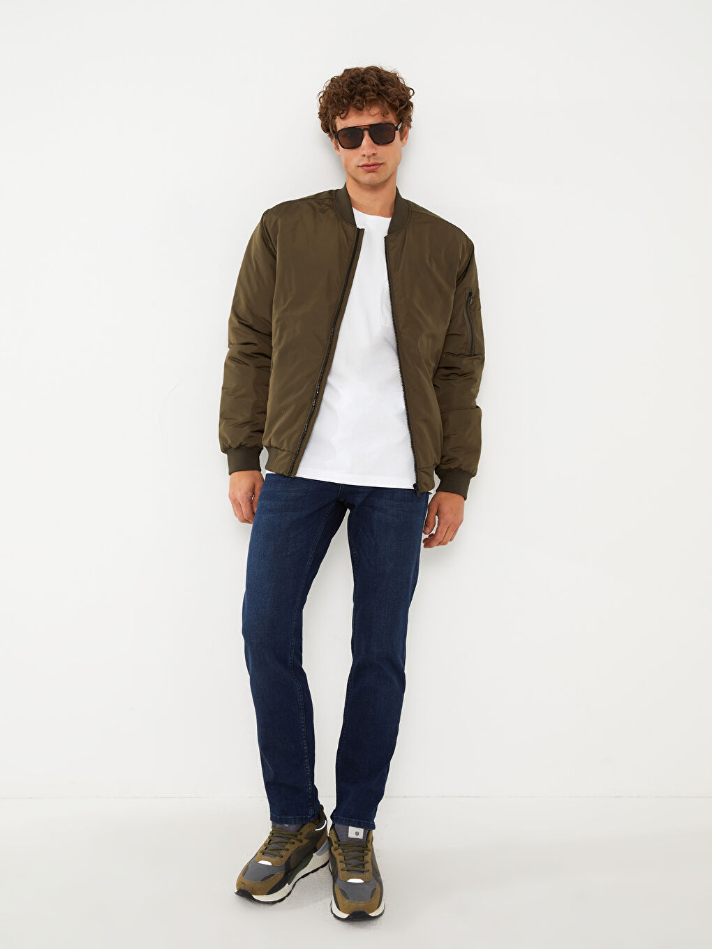 Comfortable Fit College Collar Men's Coat-2