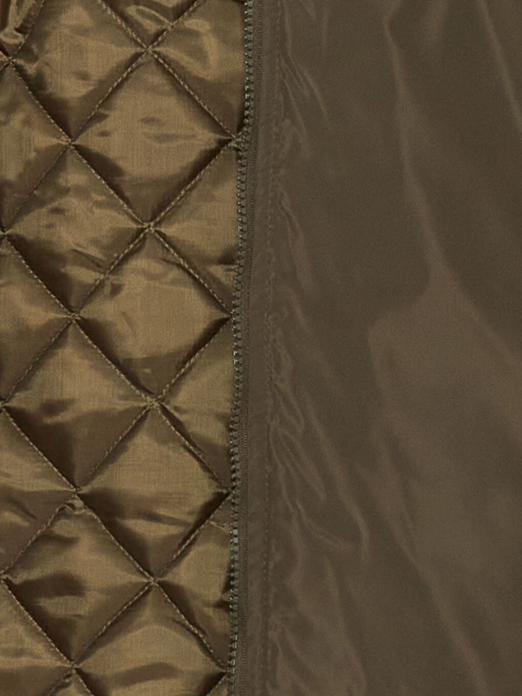 Haki Rahat Kalıp Kolej Yaka Bomber Erkek Mont-8