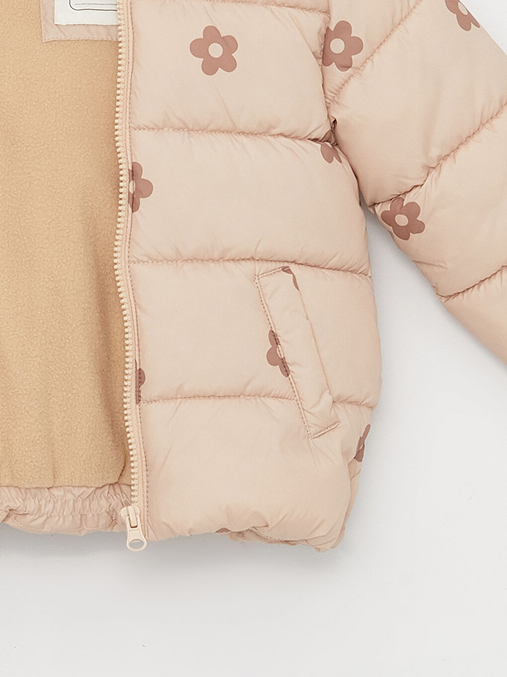 Hooded Long Sleeve Baby Girl Coat-2
