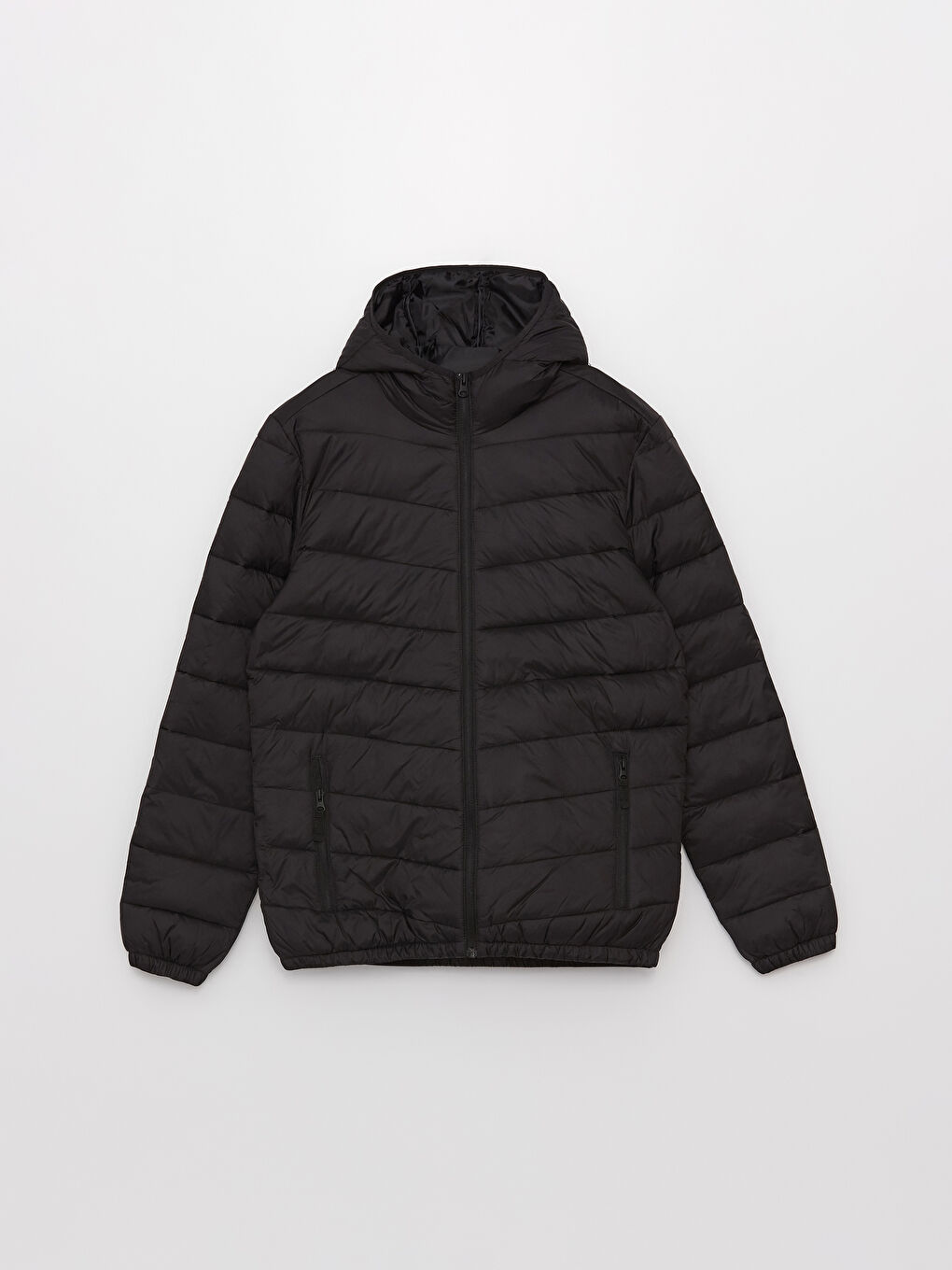 Slim Fit Hooded Men's Puffer Coat-5