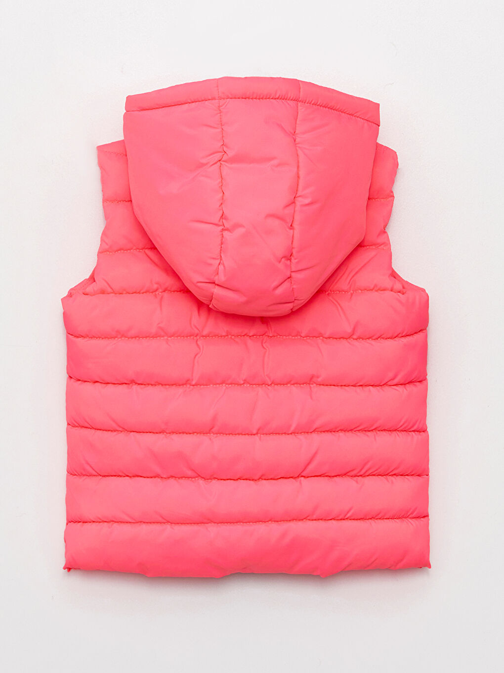 LCW Kids Пухена жилетка с качулка за момичета -W30566Z4-PJN