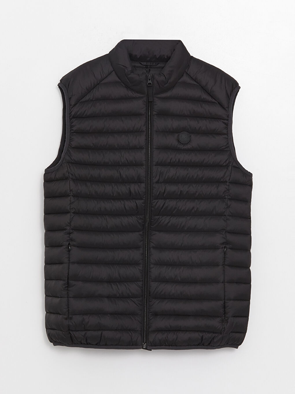 Slim Fit Funnel Neck Men's Puffer Gilet-6