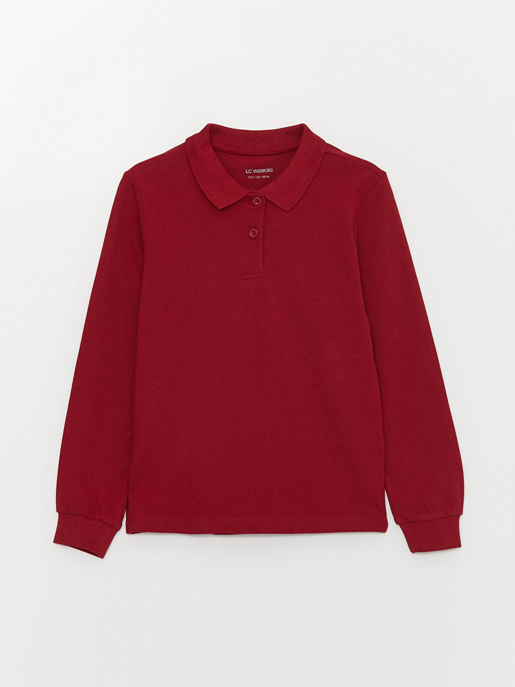 Bordo İlk Ders Heyecanı Polo Yaka Tişört