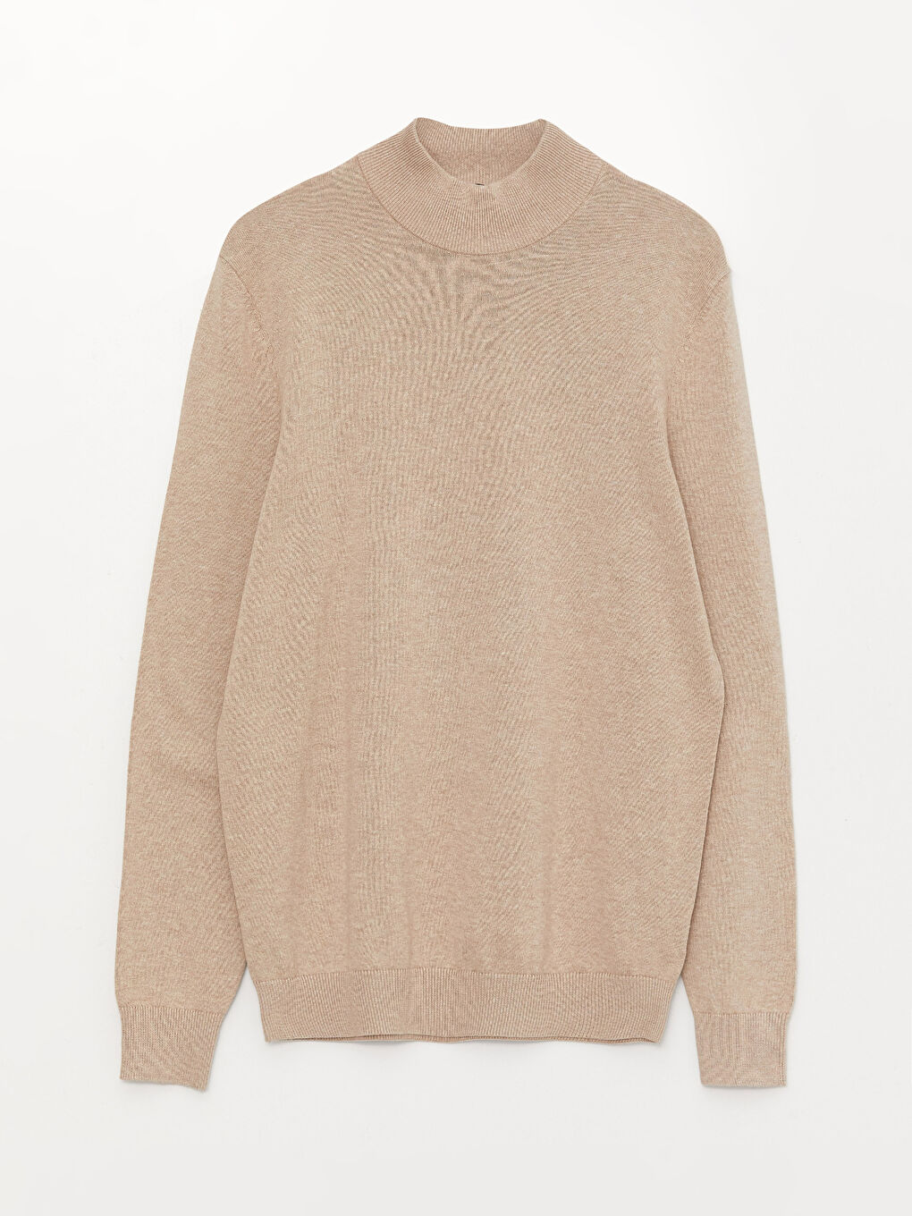 LCWAIKIKI Classic Half Turtleneck Long Sleeve Men's Knitwear Sweater -W30648Z8-E0B