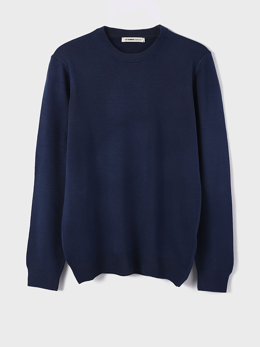 LCWAIKIKI Classic Crew Neck Long Sleeve Men's Tricot Sweater