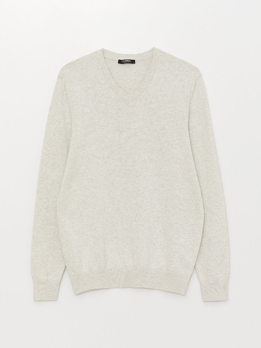 LCWAIKIKI Classic V-Ausschnitt Langarm Herren Strickpullover -W30652Z8-DFY