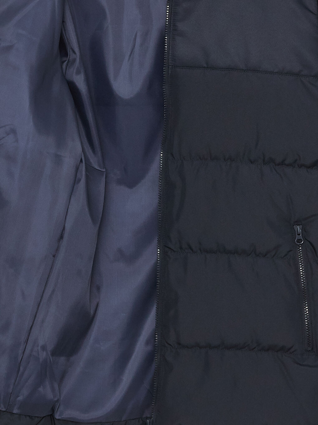 Standard Fit Funnel Neck Men's Puffer Coat-7