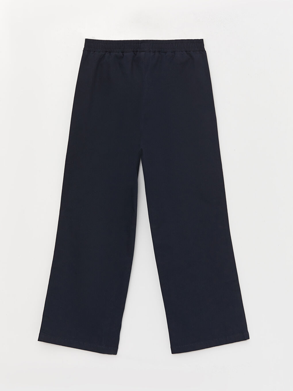 LCW Kids Elastic Waist Basic Bell-Bottoms Girl Trousers -W30673Z4-PE6