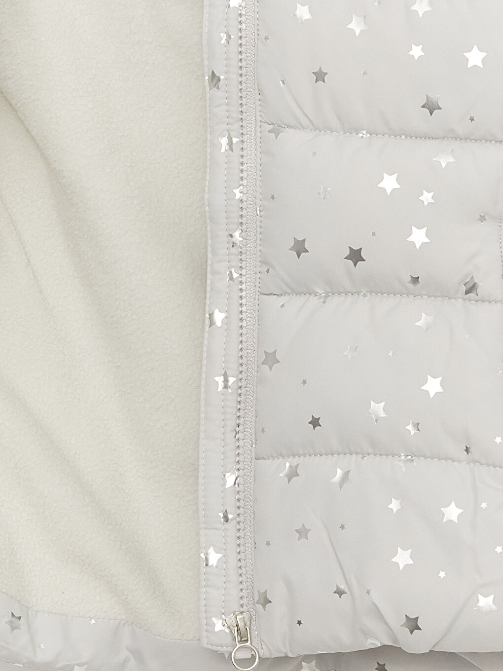 Hooded Printed Girl's Inflatable Vest-2