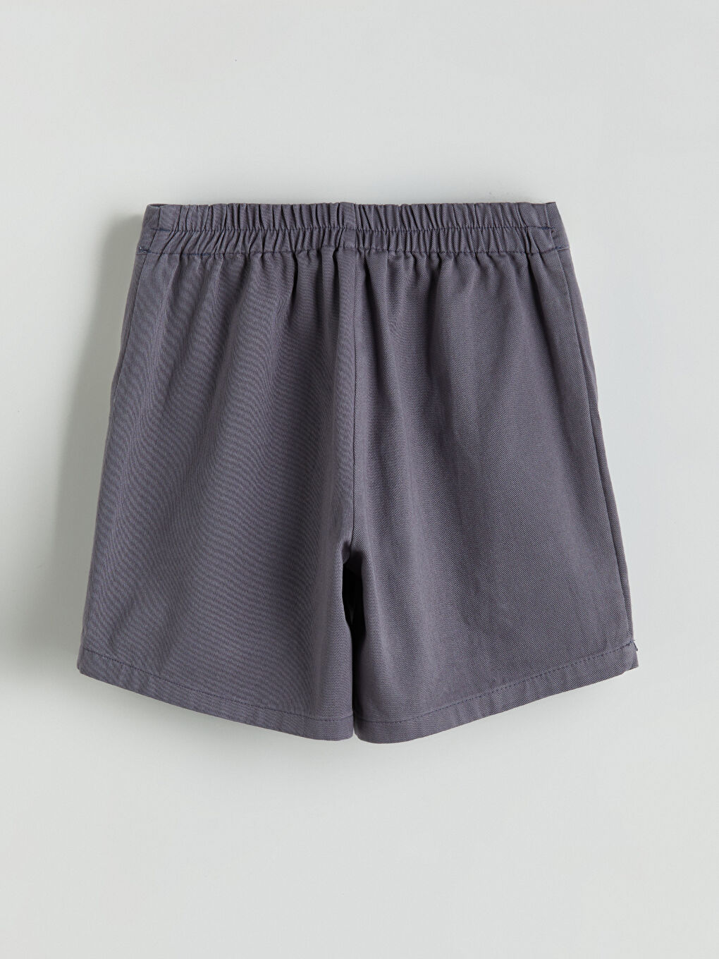 Gri Beli Lastikli Kız Çocuk Şort Etek-7