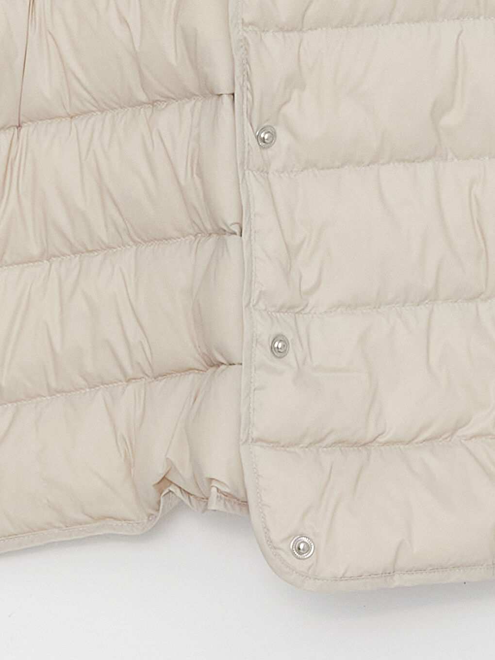 LCWAIKIKI Classic Damen Rundhalsausschnitt Schlichter Steppmantel -W30790Z8-CTL