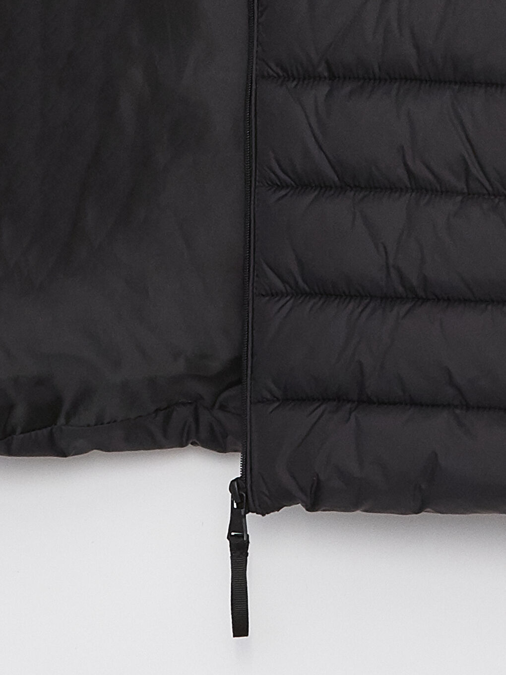 Funnel Neck Women's Puffer Coat-8