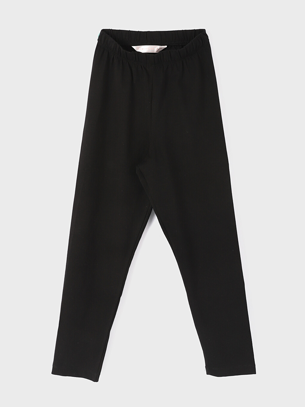 Women's Elasticated Waist Plain Base Layer Leggings