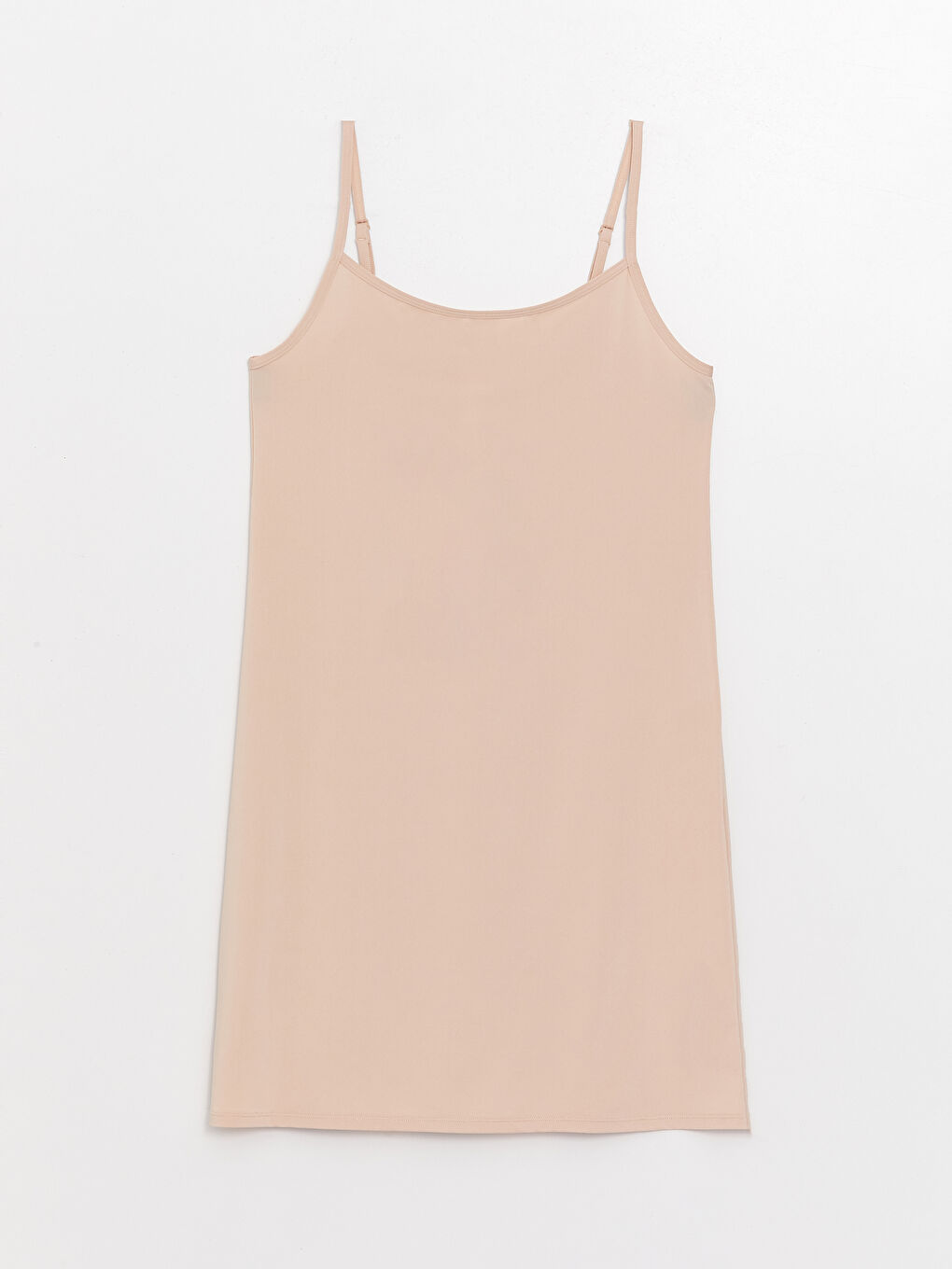 Haljina sa U izrezom i ravnim bretelama sa postavom - Ženska