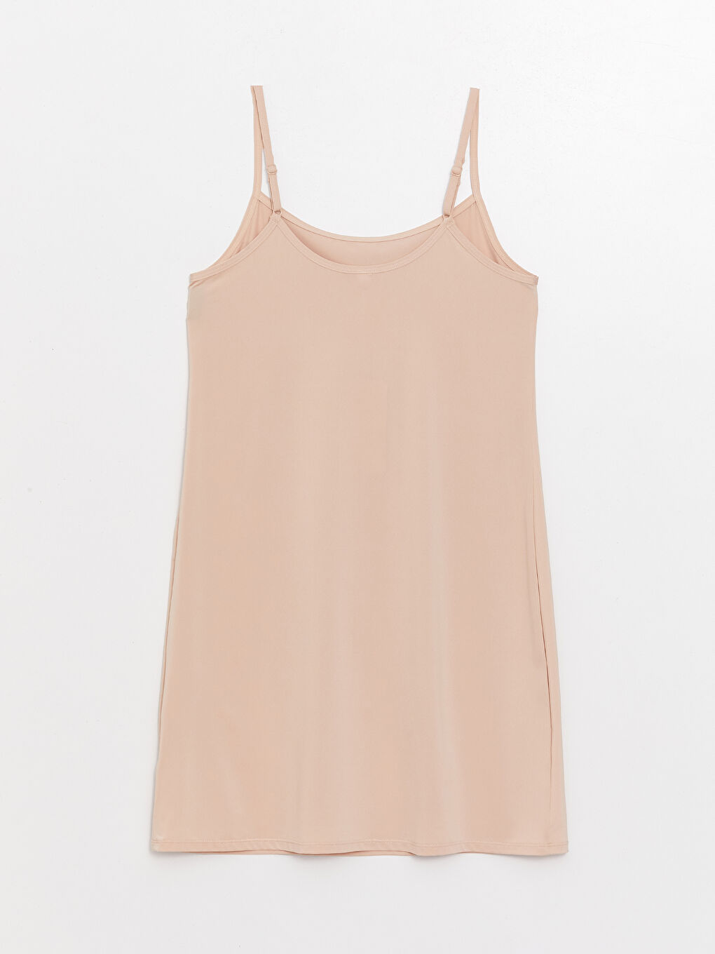 Haljina sa U izrezom i ravnim bretelama sa postavom - Ženska-1