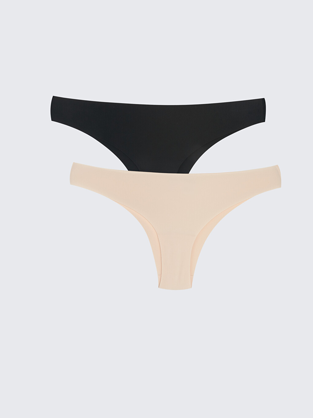 Plain Brazilian Knickers 2 Pack